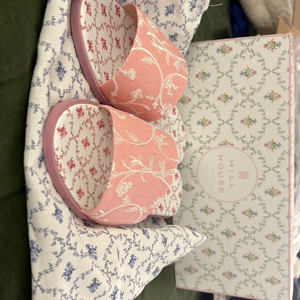 Hill House Pink Slippers